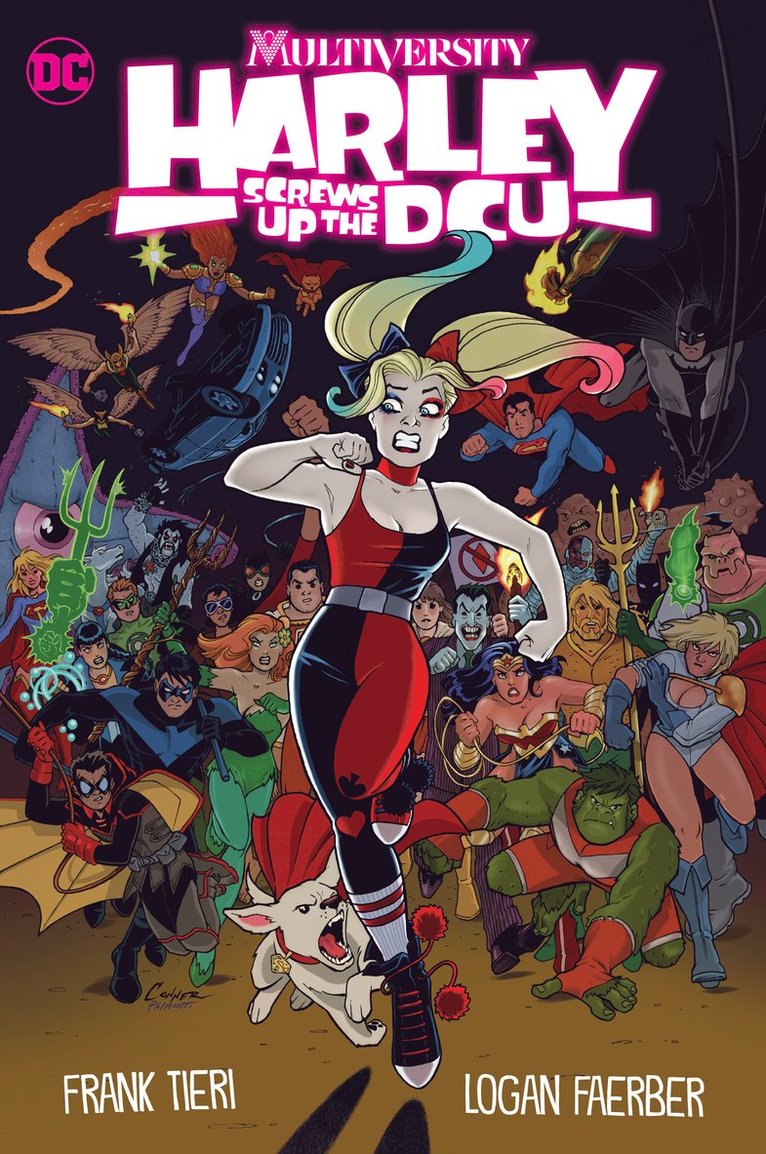 Frank Tieri, Logan Faerber - Multiversity: Harley Screws Up The DCU, Inbunden