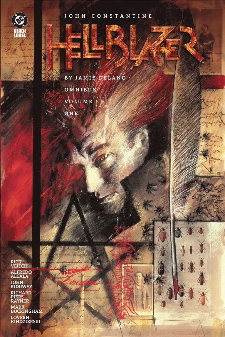 Jamie Delano, John Ridgway - John Constantine, Hellblazer by Jamie Delano Omnibus Vol. 1, Inbunden