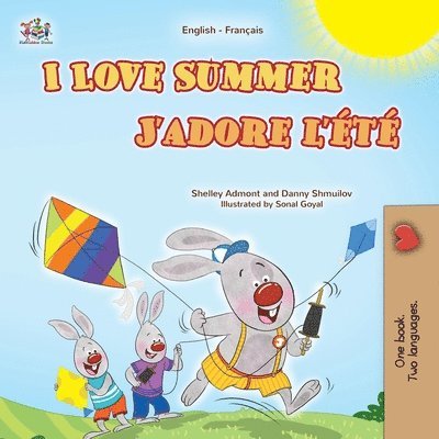 Shelley Admont, Danny Shmuilov, Kidkiddos Books - I Love Summer (English French Bilingual Children's Book), Häftad