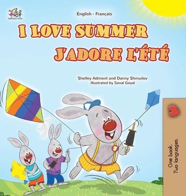 bokomslag I Love Summer (English French Bilingual Children's Book)