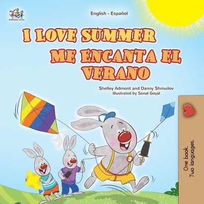 Shelley Admont, Danny Shmuilov, Kidkiddos Books - I Love Summer (English Spanish Bilingual Children's Book), Häftad