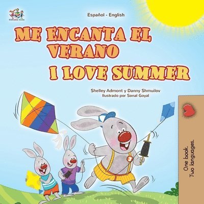 Shelley Admont, Danny Shmuilov, Kidkiddos Books - I Love Summer (Spanish English Bilingual Children's Book), Häftad