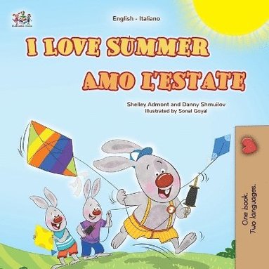 bokomslag I Love Summer (English Italian Bilingual Children's Book)