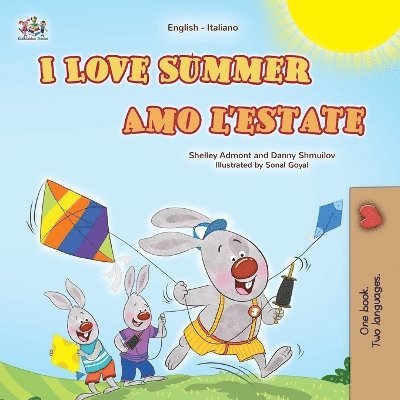Shelley Admont, Danny Shmuilov, Kidkiddos Books - I Love Summer (English Italian Bilingual Children's Book), Häftad