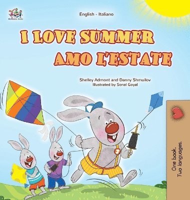 Shelley Admont, Danny Shmuilov, Kidkiddos Books - I Love Summer (English Italian Bilingual Children's Book), Inbunden