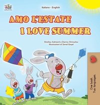 bokomslag I Love Summer (Italian English Bilingual Children's Book)