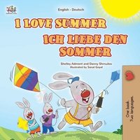 bokomslag I Love Summer (English German Bilingual Children's Book)