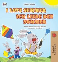 bokomslag I Love Summer (English German Bilingual Children's Book)