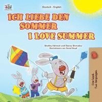 Shelley Admont, Danny Shmuilov, Kidkiddos Books - I Love Summer (German English Bilingual Children's Book), Häftad