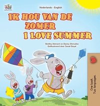 bokomslag I Love Summer (Dutch English Bilingual Children's Book)