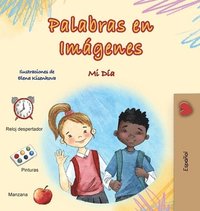 bokomslag Words in Pictures - My Day (Spanish Children's Book)