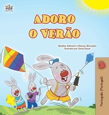 I Love Summer (Portuguese Portugal Children's Book) 1
