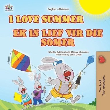 bokomslag I Love Summer (English Afrikaans Bilingual Children's Book)