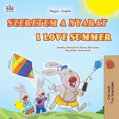 bokomslag I Love Summer (Hungarian English Bilingual Children's Book)