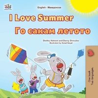 bokomslag I Love Summer (English Macedonian Bilingual Children's Book)
