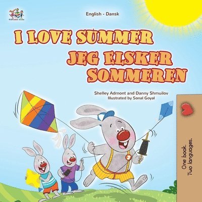 I Love Summer (English Danish Bilingual Children's Book) 1