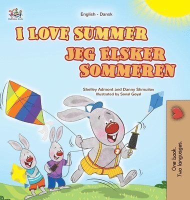 I Love Summer (English Danish Bilingual Children's Book) 1