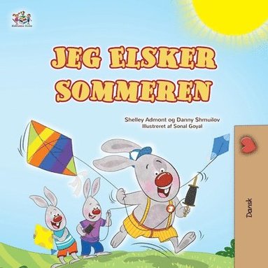 bokomslag I Love Summer (Danish Children's Book)