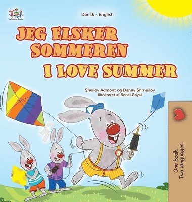 bokomslag I Love Summer (Danish English Bilingual Children's Book)
