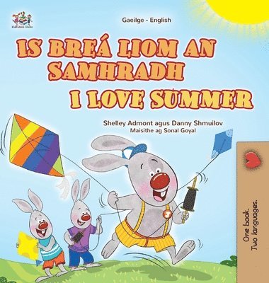 bokomslag I Love Summer (Irish English Bilingual Children's Book)