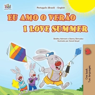 Shelley Admont, Danny Shmuilov, Kidkiddos Books - I Love Summer (Portuguese English Bilingual Children's Book - Brazilian), Häftad
