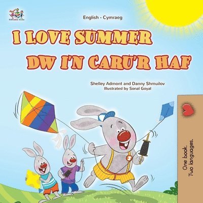 I Love Summer (English Welsh Bilingual Children's Book) 1