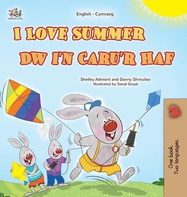 I Love Summer (English Welsh Bilingual Children's Book) 1