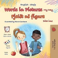 bokomslag Words in Pictures - My Day (English Albanian Bilingual Children's Book)