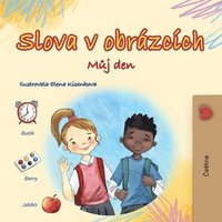 bokomslag Words in Pictures - My Day (Czech Children's Book)