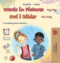 bokomslag Words in Pictures - My Day (English Norwegian Bilingual Children's Book)