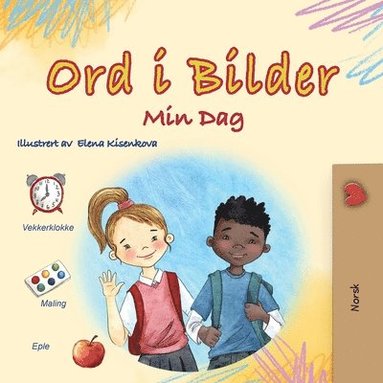 bokomslag Words in Pictures - My Day (Norwegian Children's Book)