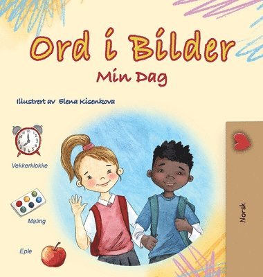 bokomslag Words in Pictures - My Day (Norwegian Children's Book)
