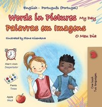 bokomslag Words in Pictures - My Day (English Portuguese Portugal Bilingual Children's Book)