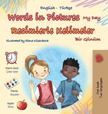 bokomslag Words in Pictures - My Day (English Turkish Bilingual Children's Book)