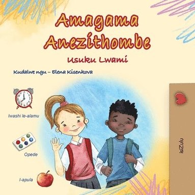 bokomslag Words in Pictures - My Day (Zulu Children's Book)