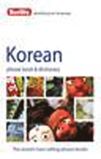 bokomslag Korean Phrase Book & Dictionary