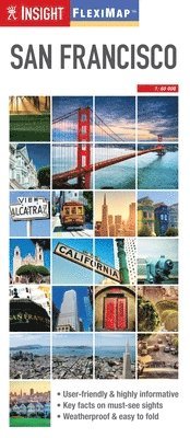 bokomslag Insight Guides Flexi Map San Francisco