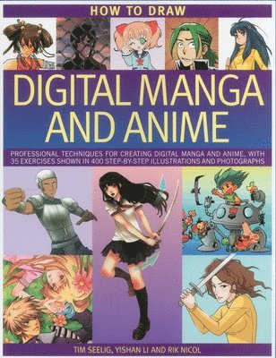 bokomslag How to Draw Digital Manga and Anime