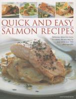 bokomslag Quick and Easy Salmon Recipes