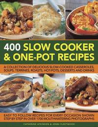 bokomslag 400 Slow Cooker & One-pot Recipes