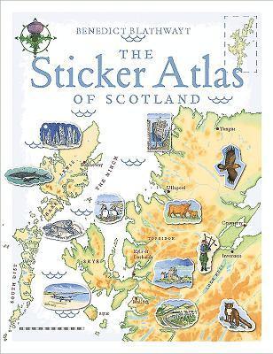 bokomslag The Sticker Atlas of Scotland