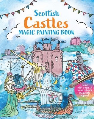 bokomslag Scottish Castles: Magic Painting Book