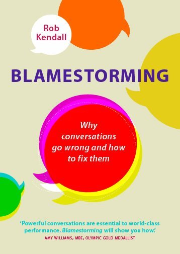 Rob Kendall - Blamestorming, Häftad