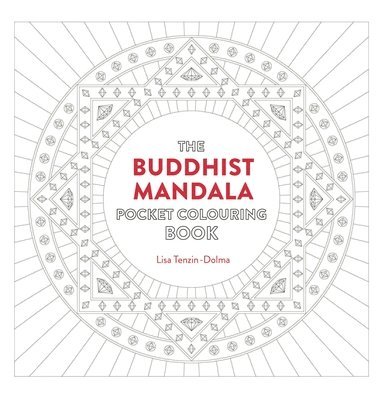 bokomslag The Buddhist Mandala Pocket Coloring Book - 26 Inspiring Designs for Mindful Meditation and Coloring
