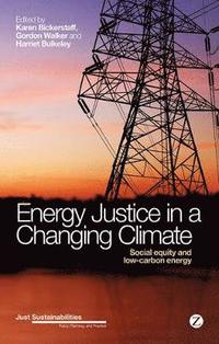 bokomslag Energy Justice in a Changing Climate