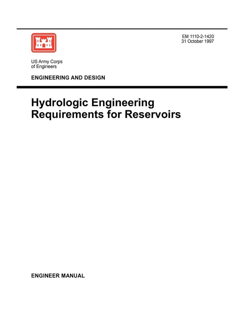 US Army Corps of Engineers, Us Army Corps of Engineers - Engineering and Design, Häftad