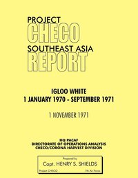 bokomslag Project CHECO Southeast Asia Study