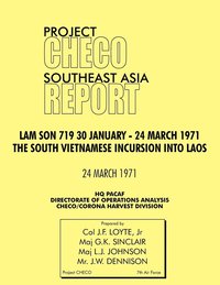 bokomslag CHECO Southeast Asia Study