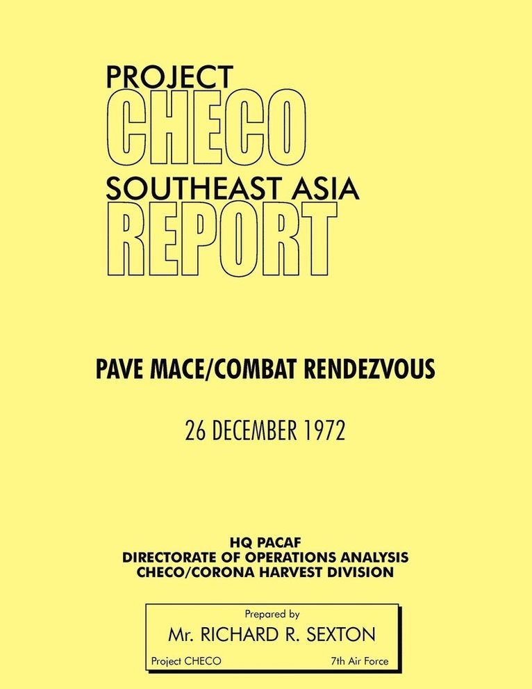 Project CHECO Southeast Asia Study