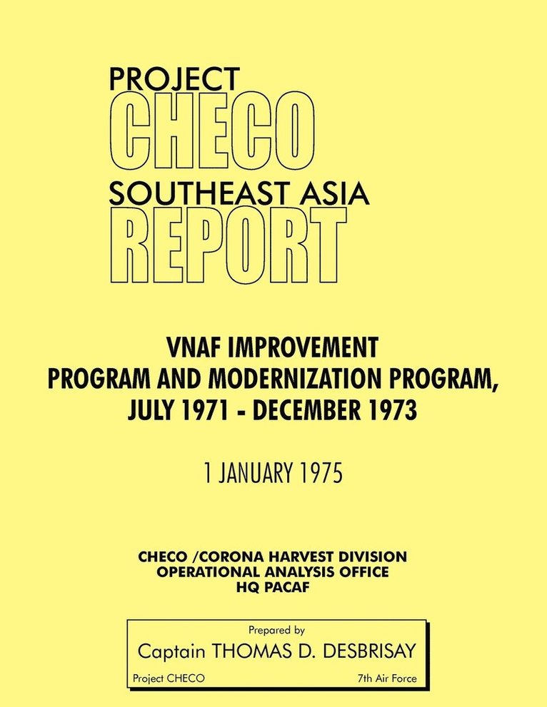 Project CHECO Southeast Asia Study 1